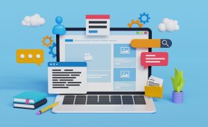 como criar um site para escola